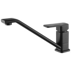 Смеситель для кухни (мойки) KAISER Sonat 34033 granit однорычажный черный