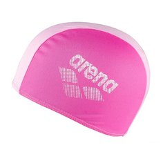 Шапочка для плавания arena Polyester II Jr, fuchsia pink
