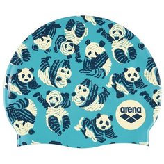 Шапочка для плавания arena Print 2 1E368 241, pandas