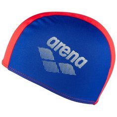 Шапочка для плавания arena Polyester II Jr, royal red