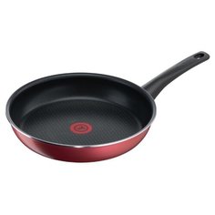 Сковорода Tefal Elegance Red, 22 см, черный/красный