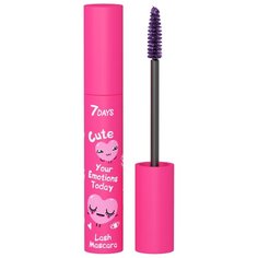 7DAYS Тушь для ресниц Your Emotions Today Cute, 203 purple