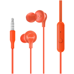 Наушники vivo Color Earphone, красный
