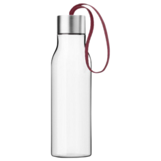 Бутылка для воды Eva Solo со шнурком 0.5 пластик, металл, силикон pomegranate