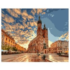 Картина на номерам Старый город Paintboy