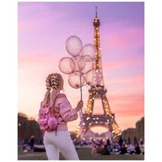 Картина по номерам Paintboy GX36409 "Девушка с шариками" 40х50 см