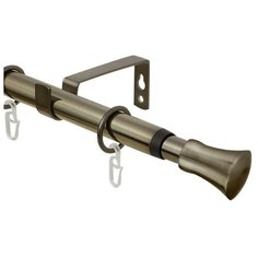 Карниз однорядный Эскар 33311619 Гиро (320 см) золото антик