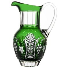 Кувшин Ajka Crystal Grape 1.2 л emerald