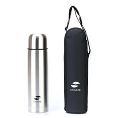 Классический термос STINGER HB-1000A, 1 л серебристый