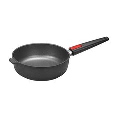 Сотейник Woll Diamond lite induction 1728DPI, 28 см, съемная ручка, серый