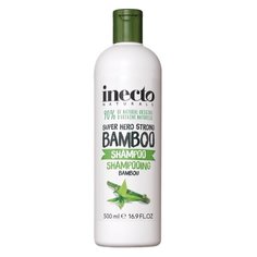 Inecto шампунь Super Hero Strong Bamboo Укрепляющий с экстрактом бамбука, 500 мл