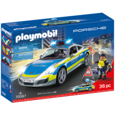 Конструктор Playmobil City Life 70067 Porsche 911 Carrera 4S Полицейский