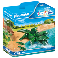 Конструктор Playmobil Family Fun 70358 Аллигатор с малышом