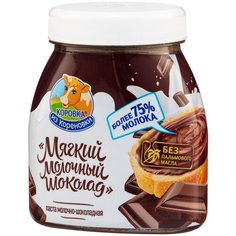 Коровка из Кореновки Паста молочно-шоколадная Мягкий молочный шоколад, 330 г