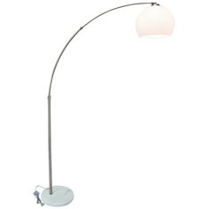 Торшер Arte Lamp Goliath A5822PN-1SS 60 Вт