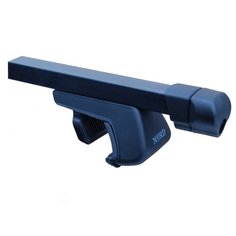 багажник NORD Integra-1 на рейлинги для Subaru Outback IV (2009-2012), 1.3 м черный