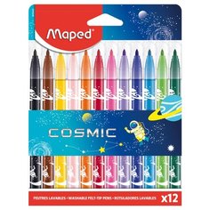 Maped Набор фломастеров "Jungle Cosmic" (845442), 12 шт.