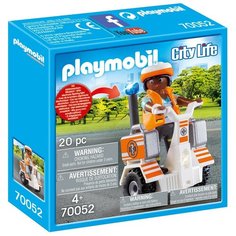 Конструктор Playmobil City Life 70052 Спасатель на сигвее