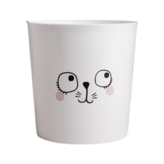 Кашпо Дарите счастье Мордочка, 1.6 л белый