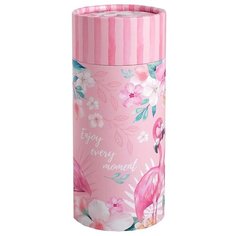 Коробка подарочная Дарите счастье Наслаждайся! 18.5 х 8 см розовый