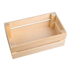 Кашпо Дарим красиво Двушка Лайт 24.5х13.5х9 натуральный