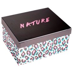 Коробка подарочная Дарите счастье Nature (4757485) 31.2 х 16.1 х 25.6 см разноцветный
