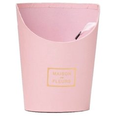 Корзина подарочная Shantou Jin Wei Ming Arts & Crafts Product 15.5 х 19 х 12 см розовый