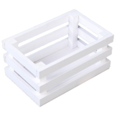 Кашпо Дарим красиво Classic 20х13х9.5 белый