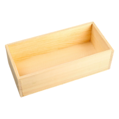 Кашпо Дарим красиво Элегант натуральное30х14х9 см бежевый