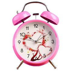 Часы настольные Yiwu Zhousima Crafts Amore 4432435 розовый