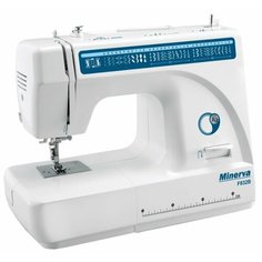 Швейная машина Minerva F832B, бело-голубой