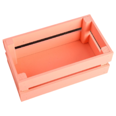 Кашпо Дарим красиво Двушка Лайт 24.5 × 13.5 × 9.5 см персиковый