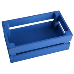 Кашпо Дарим красиво Двушка Лайт 24.5 × 13.5 × 9.5 см синий