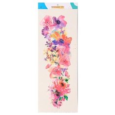 Арт Узор Переводные тату Акварель 4901920 разноцветный