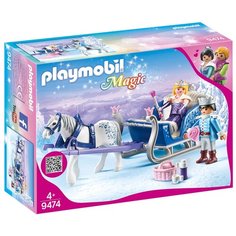 Конструктор Playmobil Magic 9474 Хрустальный дворец: Сани с королевской парой
