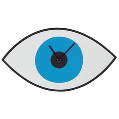 Часы настенные кварцевые Doiy Mystic time eye серый/синий/черный