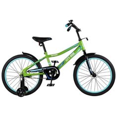Детский велосипед CITY-RIDE Spark 20 (CR-B2-0220) зеленый (требует финальной сборки)