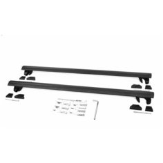 багажник AMOS Alfa на рейлинги для Great Wall Hover H5 (2010- н.в.), 1.3 м черный Амос