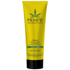 Hempz кондиционер Original Herbal растительный для поврежденных окрашенных волос, 265 мл