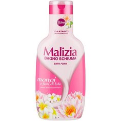Malizia Пена для ванн Monoi and lotus flower, 1 л