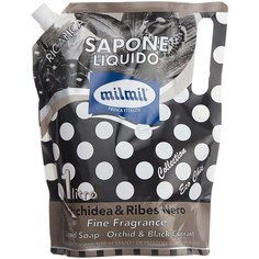 Мыло жидкое Milmil Орхидея и черная смородина, 1 л