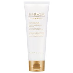 Missha пенка для лица регенерирующая Super Aqua Cell Renew Snail Cleansing Foam, 100 мл