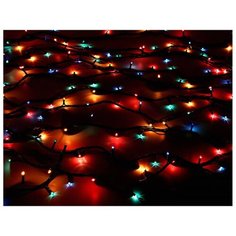 Гирлянда Sh Lights 1000 см, ITW200C-M, 200 ламп, разноцветные диоды/зеленый провод