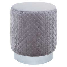 Пуф Dreambag Honey серый 35х35х40 см