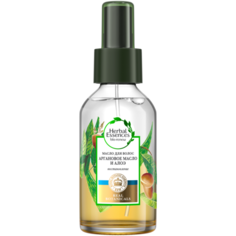 Herbal Essences bio:renew Масло для волос Аргановое масло и алоэ, 100 мл