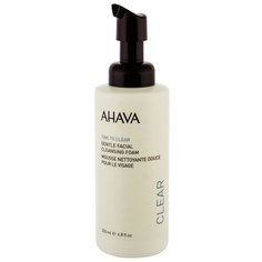 AHAVA нежная очищающая пенка для лица Time To Clear Gentle Facial Cleansing Foam, 200 мл