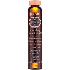 Hask Monoi Coconut Oil Питательное масло-блеск для волос, 18 мл