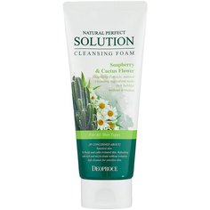 Deoproce пенка для умывания с кактусом и ромашкой Natural Perfect Solution, 170 г