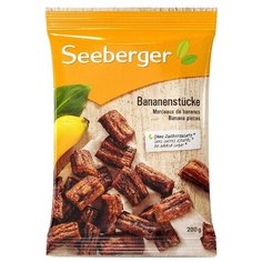 Бананы Seeberger кусочками сушеные, 200 г