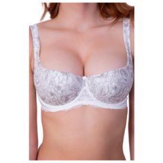 Бюстгальтер Lauma Pure flower 40H31/40H30, размер 80E, приглушенно-белый